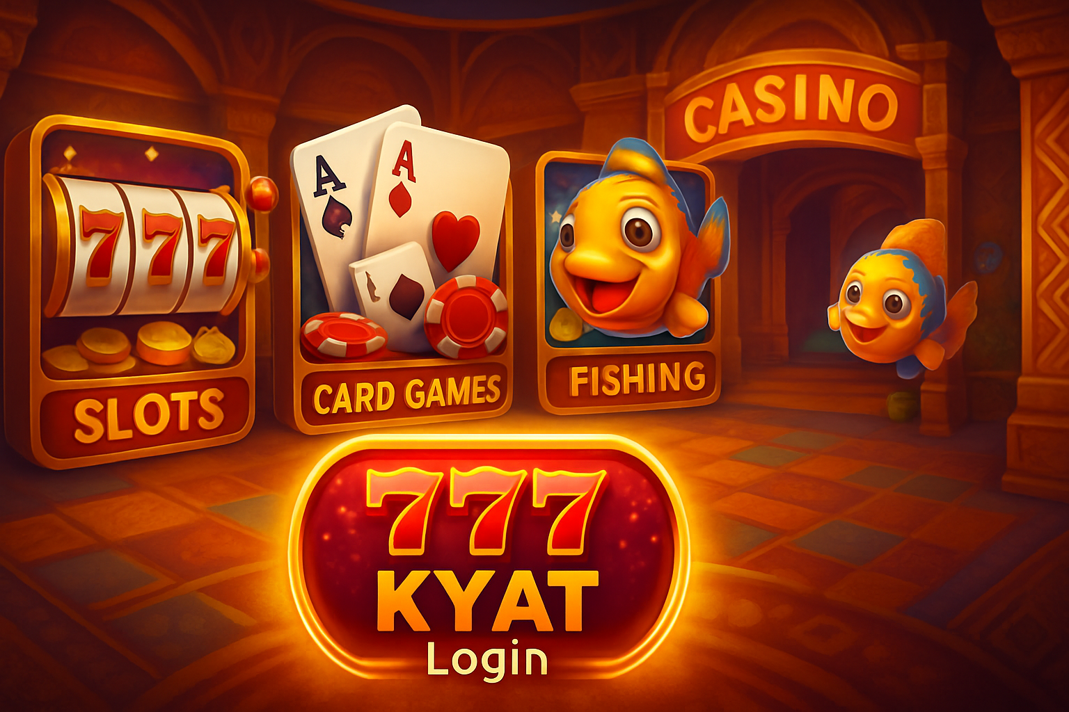 777kyat Login: အောင်ပွဲများဆီသို့ လော့ဂ်အင်ဝင်လိုက်ပါ!